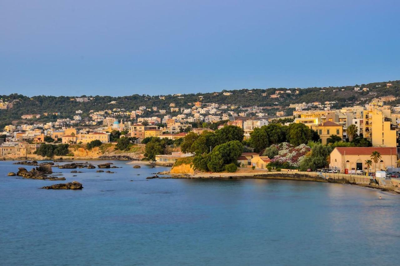 Seaside Old Venetian Harbour 1St Floor Apartment Chania  Exterior foto